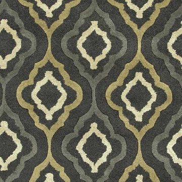 Chardland Transitional Midnight Green Area Rug